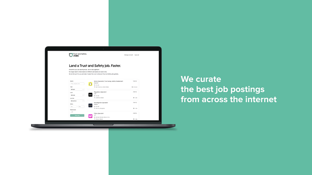 How we save time for trust and safety professionals seeking new roles