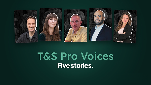 T&S Pro Voices so far. Five stories.